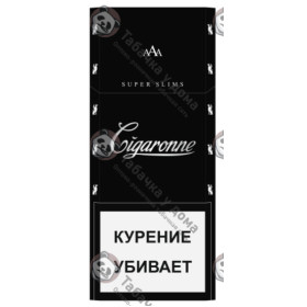 Cigaronne Super Slims Black